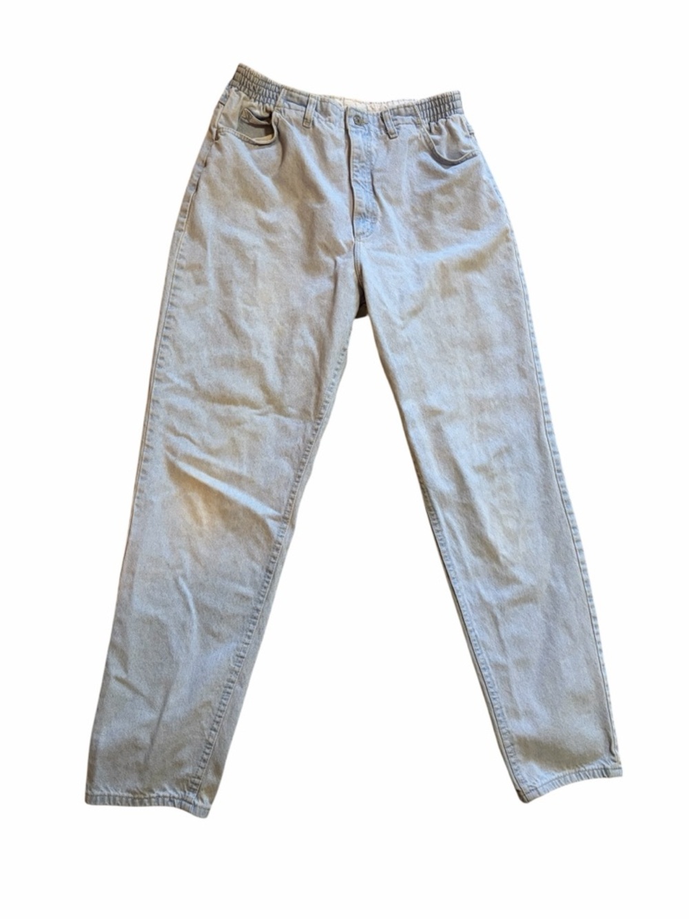 Vintage Lee Light Wash High Rise Mom Jeans Women’s Size 16 Long